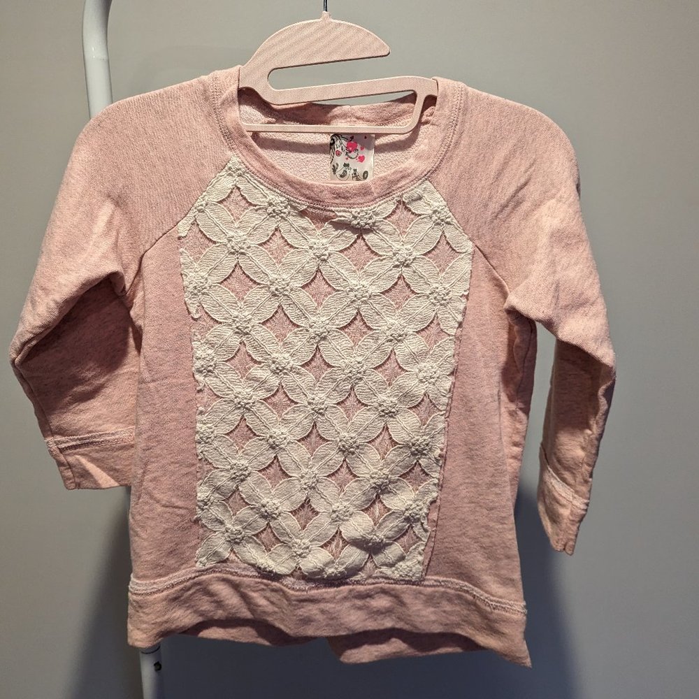 Jenna & Jessie Girls Pink Sweater Size 14 - Pre-owned